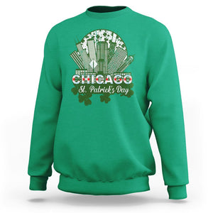 Chicago St Patrick's Day Sweatshirt South Side Irish American Pride TS02 Irish Green Printyourwear