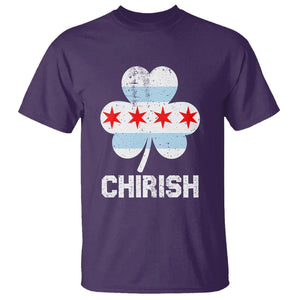 Chicago St Patrick's Day T Shirt Chirish American Irish South Side Pride Shamrock TS02 Purple Printyourwear