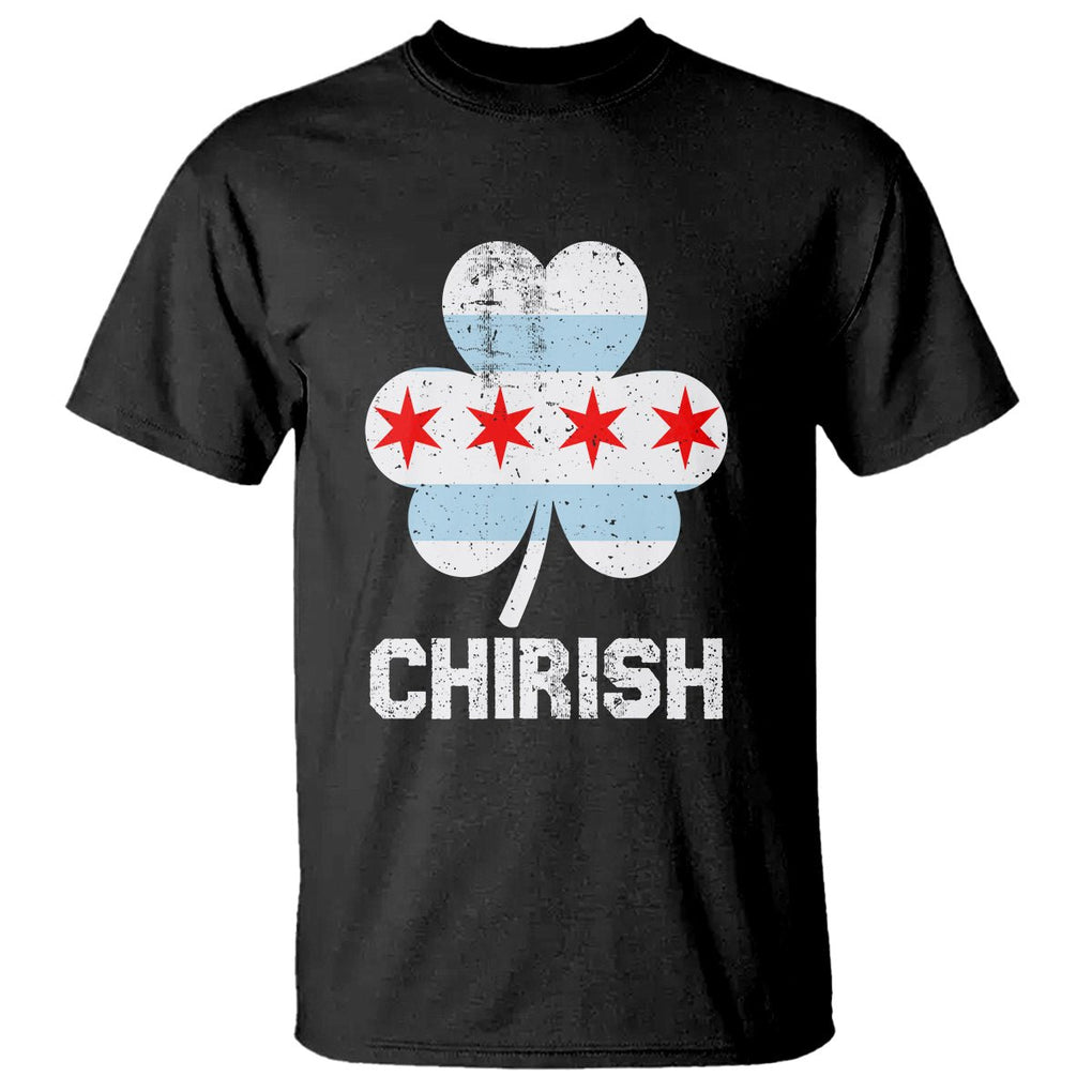 Chicago St Patrick's Day T Shirt Chirish American Irish South Side Pride Shamrock TS02 Black Printyourwear