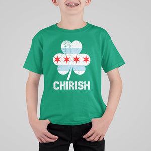 Chicago St Patrick's Day T Shirt For Kid Chirish American Irish South Side Pride Shamrock TS02 Irish Green Printyourwear