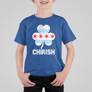 Chicago St Patrick's Day T Shirt For Kid Chirish American Irish South Side Pride Shamrock TS02 Royal Blue Printyourwear