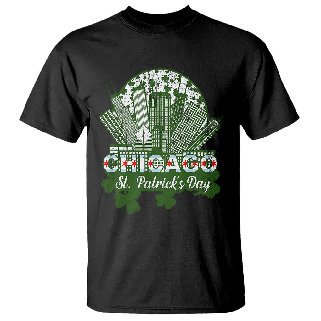 Chicago St Patrick's Day T Shirt South Side Irish American Pride TS02 Black Printyourwear