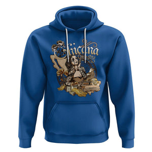 Chicana Mexico Cholo Mexican American Latina Hoodie TS09 Royal Blue Printyourwear