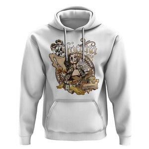 Chicana Mexico Cholo Mexican American Latina Hoodie TS09 White Printyourwear