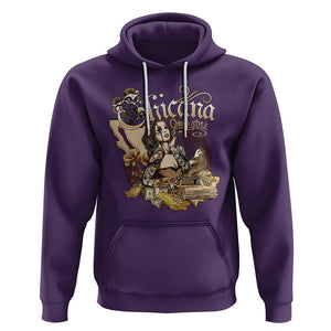 Chicana Mexico Cholo Mexican American Latina Hoodie TS09 Purple Printyourwear