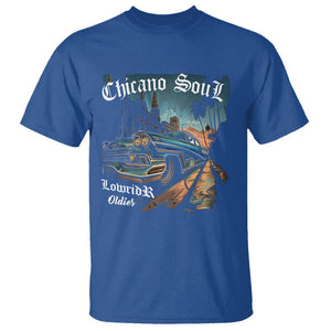 Chicano Soul Lowrider Oldies Mexican Cholo T Shirt TS09 Royal Blue Printyourwear