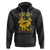 Childhood Cancer Awareness Hoodie I Wear Gold For My Son Sunflower TS02 Black Printyourwear