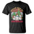 Chrismas Snowman T Shirt Chillin' With My Snowmies Retro Xmas Vibe TS02 Irish Green Printyourwear