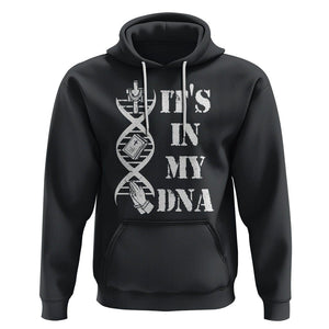 Christian Faith Hoodie It's In My DNA Bible Christian Cross Pray TS02 Black Printyourwear