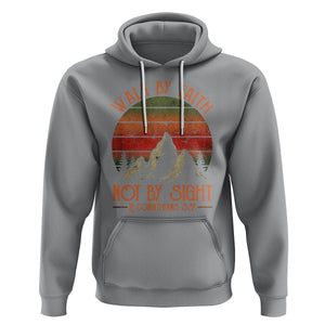 Christian Hoodie Walk By Faith Not By Sight TS09 Sport Gray Printyourwear