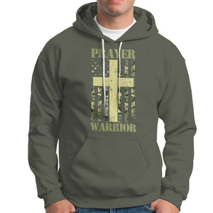 Christian Patriotic Hoodie Prayer Warrior Camo American Flag Bible Verse Faith Jesus TS02 Printyourwear