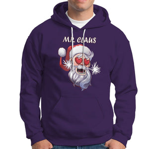 Christmas Couple Matchhing Hoodie Mr and Mrs Claus Couples Match Santa Lover TS09 Purple Printyourwear