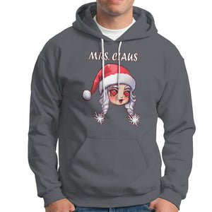 Christmas Couple Matchhing Hoodie Mr and Mrs Claus Couples Match Santa Lover TS09 Charcoal Printyourwear