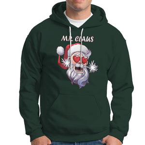 Christmas Couple Matchhing Hoodie Mr and Mrs Claus Couples Match Santa Lover TS09 Dark Forest Green Printyourwear