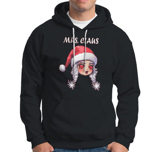 Christmas Couple Matchhing Hoodie Mr and Mrs Claus Couples Match Santa Lover TS09 Black Printyourwear