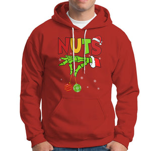 Christmas Couples Hoodie Chestnuts Xmas Matching Family Funny Nuts Skeleton TS02 Red Printyourwear