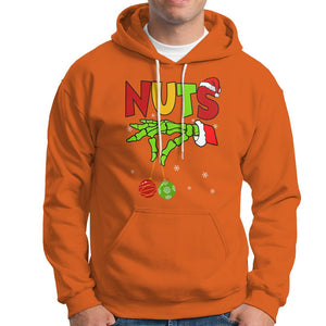 Christmas Couples Hoodie Chestnuts Xmas Matching Family Funny Nuts Skeleton TS02 Orange Printyourwear