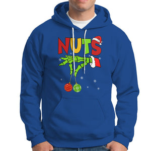 Christmas Couples Hoodie Chestnuts Xmas Matching Family Funny Nuts Skeleton TS02 Royal Blue Printyourwear