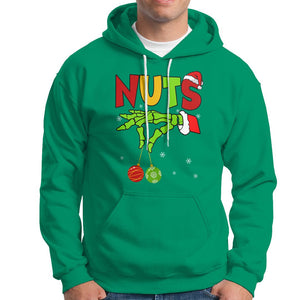 Christmas Couples Hoodie Chestnuts Xmas Matching Family Funny Nuts Skeleton TS02 Irish Green Printyourwear