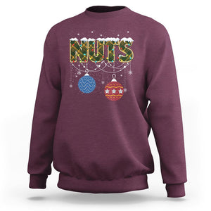 Christmas Couples Sweatshirt Chestnuts Xmas Matching Family Funny Nuts TS02 Printyourwear