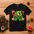 Christmas Couples T Shirt Chestnuts Xmas Matching Family Funny Chest Skeleton TS02 Black Printyourwear