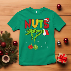 Christmas Couples T Shirt Chestnuts Xmas Matching Family Funny Nuts Skeleton TS02 Irish Green Printyourwear