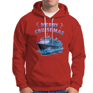 Christmas Cruise Hoodie Merry Cruisemas Xmas Family Trip Reunion TS02 Red Printyourwear