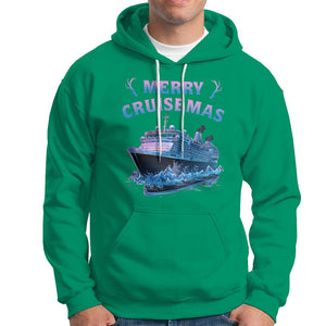 Christmas Cruise Hoodie Merry Cruisemas Xmas Family Trip Reunion TS02 Irish Green Printyourwear