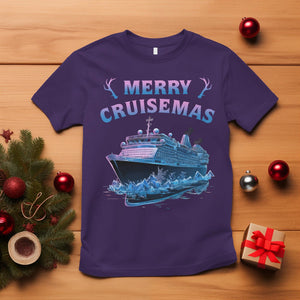 Christmas Cruise T Shirt Merry Cruisemas Xmas Family Trip Reunion TS02 Purple Printyourwear