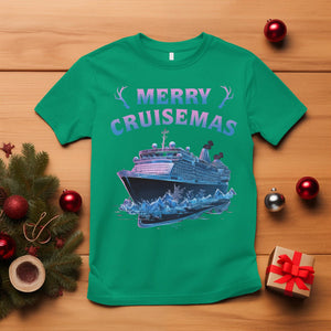 Christmas Cruise T Shirt Merry Cruisemas Xmas Family Trip Reunion TS02 Irish Green Printyourwear