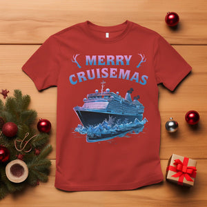 Christmas Cruise T Shirt Merry Cruisemas Xmas Family Trip Reunion TS02 Red Printyourwear