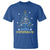 Christmas Hanukkah T Shirt Merry Christmukkah Jewish Christmas Tree Chanukah Hanukkah TS02 Royal Blue Printyourwear