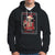 Christmas Hoodie Dead Inside But Jolly AF Funny Chillin'Skeleton TS09 Black Printyourwear