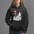 Christmas Hoodie Faith Hope Love Snowman Dandelion Jesus TS09 Dark Heather Printyourwear