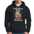 Christmas Hoodie Gingerbread House Project manager Decorating Baking TS09 Black Printyourwear