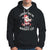 Christmas Hoodie I Can Get You On The Naughty List Cute Santa TS09 Black Printyourwear