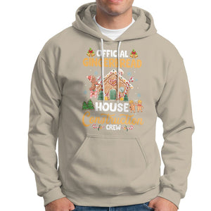 Christmas Hoodie Official Gingerbread House Construction Crew Decorating TS09 Sand Printyourwear