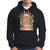 Christmas Hoodie Skateboarding Gingerbread Boy Can't Catch Me TS09 Black Printyourwear