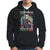 Christmas Hoodie Up On The Rooftop Click Click Click Santa Patriotic TS09 Black Printyourwear