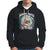 Christmas Sport Hoodie Baseball Player Santa Smashing Through The Snow TS09 Black Printyourwear