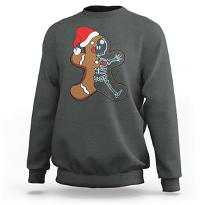 Christmas Sweatshirt Gingerbread Skeleton X-Ray Tech Nurse TS09 Printyourwear