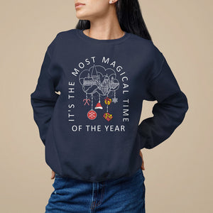 Christmas Sweatshirt It's The Most Magical Time Of The Year Dream Castle TS09 Printyourwear