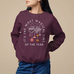 Christmas Sweatshirt It's The Most Magical Time Of The Year Dream Castle TS09 Printyourwear