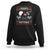 Christmas Sweatshirt Merry Mothmas Santa Mothman Xmas Night TS09 Black Printyourwear