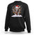 Christmas Sweatshirt Sugar Skull On Tree Funny Xmas TS09 Black Printyourwear