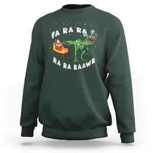 Christmas Sweatshirt Tree Rex Fa Ra Rawr T-Rex Dinosaur TS09 Printyourwear