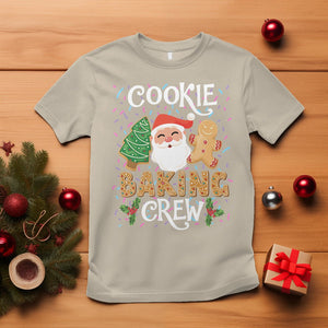 Christmas T Shirt Cookie Baking Crew Santa Xmas Tree Gingerbread TS09 Sand Printyourwear