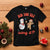 Christmas T Shirt Did You Try Icing It? Snowman Nurse Snap Gingerbread TS09 Black Printyourwear