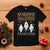 Christmas T Shirt I Prefer Halloween Cute Santa Ghost Boo Skeleton TS09 Black Printyourwear