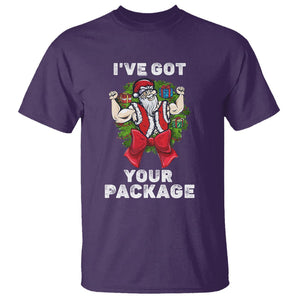 Christmas T Shirt I've Got Your Package Ugly Santa Gymer Gift TS09 Purple Printyourwear